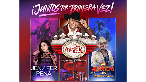 El Poder del Norte + Jennifer Peña + Arnulfo Jr